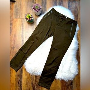 DL1961 Margaux Instasculpt Ankle Skinny McKinney Olive